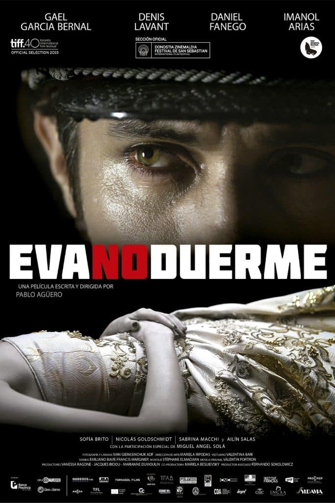 Eva no duerme Cartel